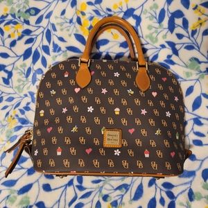 Dooney & Bourke Gretta Novelty Print Zip Satchel